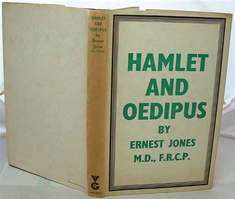 Hamlet And Oedipus By Ernest Jones Good Plus Hardcover First