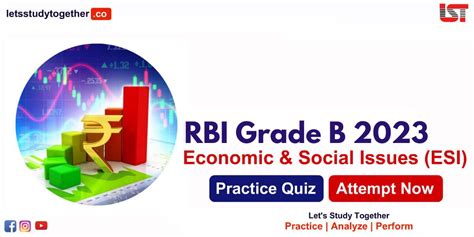 Economic Social Issues ESI Quiz For RBI Grade B 2023 Set 17