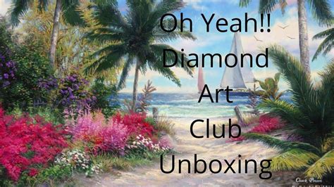 Diamond Art Club Unboxing...New Release - YouTube