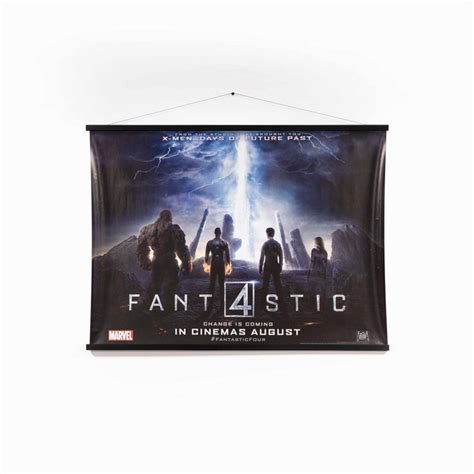 Marvel's Fantastic Four (2015) Poster Original UK Quad – World of ...