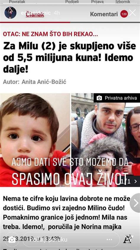 Vi Nji Modri Franka Za Malu Milu Svi Su Ujedinili Snage Sata