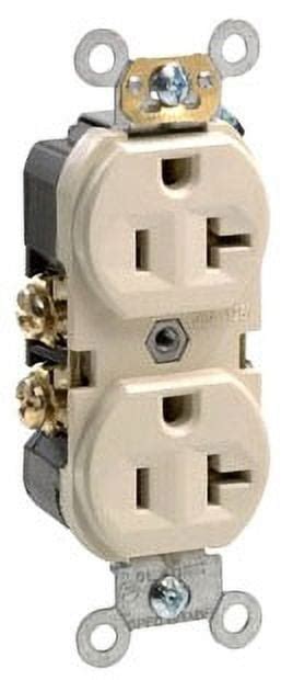 Leviton Br I Volt Narrow Body Duplex Receptacle