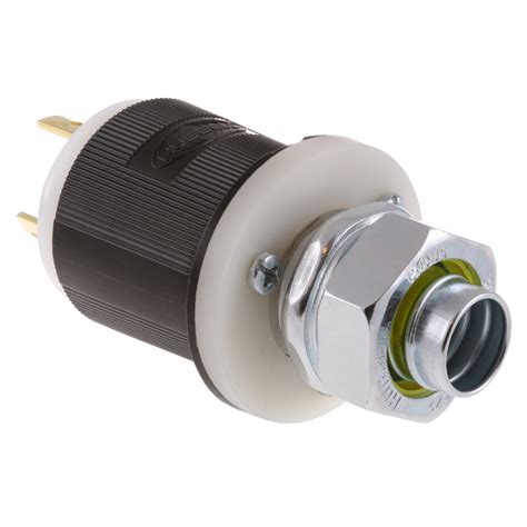 Locking Devices Twist Lock Industrial Male Plug 30A 250V 2 Pole 3