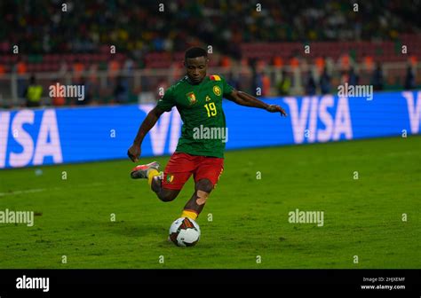 Yaounde Cameroon January Collins Fai Of Cameroon During