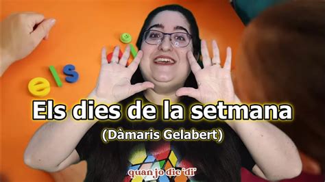 Els dies de la setmana Dàmaris Gelabert Cover per Mireia Decler