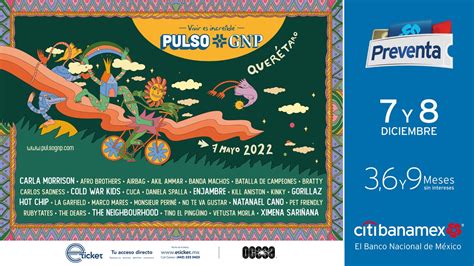 Regresa El Festival Pulso GNP Con Nuevo Lineup Melodia Viajera