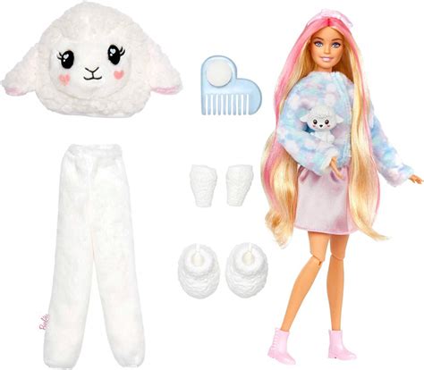 Barbie Cutie Reveal Cozy Series 5 2023 Dolls Lamb Teddy Poodle And