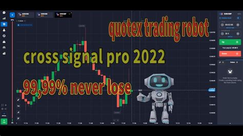 Quotex Trading Robot Cross Signal Pro 2022 99 99 Never Lose King