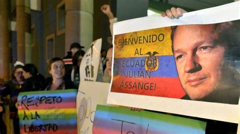 Julian Assange Row Americas Ministers To Meet Bbc News