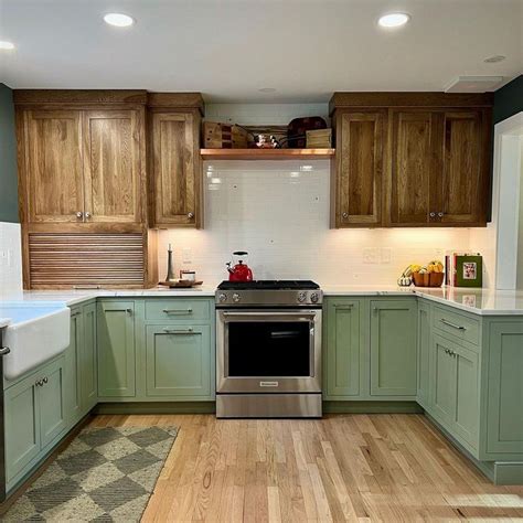 How To Use Saybrook Sage Hc For The Kitchen Cabinets With White