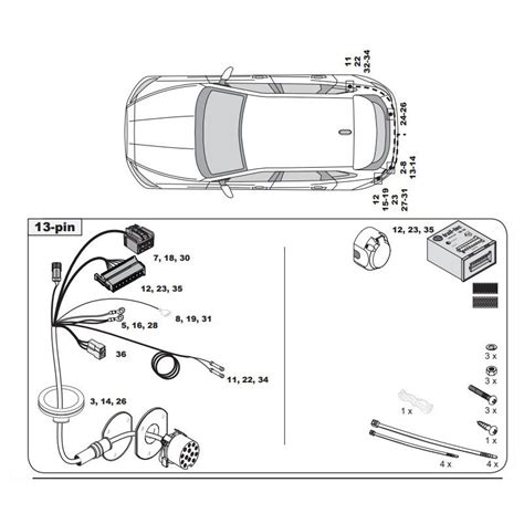 Faisceau Specifique Broches Pour Jaguar E Pace