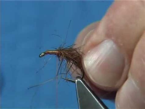 Tying A Caddis Nymph Pupa By Davie McPhail YouTube