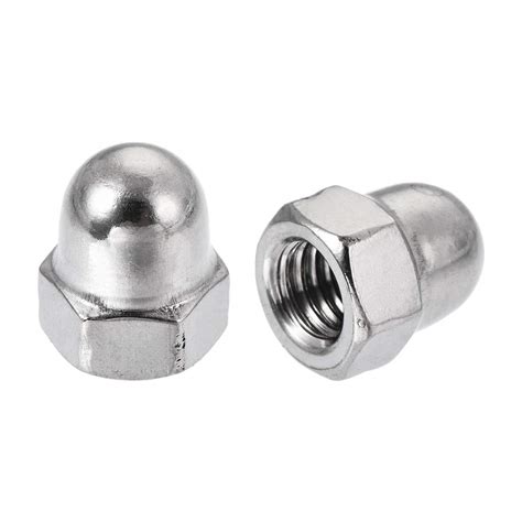 Sourcingmap Acorn Hex Cap Nuts 30Pcs M5 Dome Nuts 304 Stainless Steel