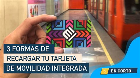 Formas de recargar la Tarjeta de Movilidad Integrada que quizás no