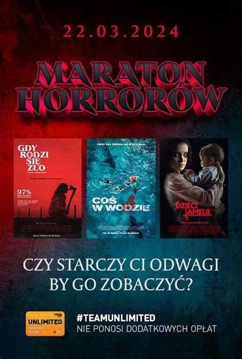 Maraton Horrorów 2024 Kup bilety w Cinema City