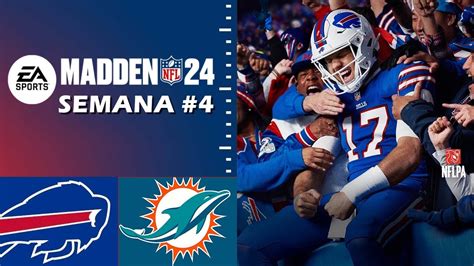 Week 4 Madden 24 O Jogo Mais Emocionante Da Jornada Nfl