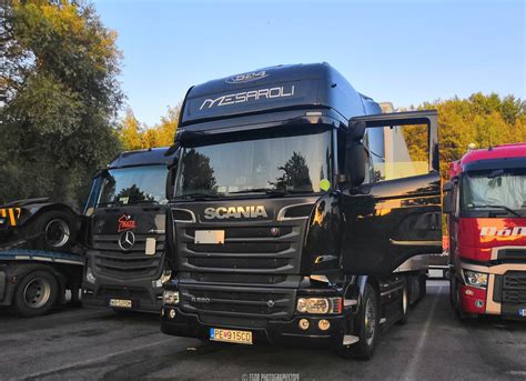 Scania Streamline Topline R580 V8 Mesaroli SK My Travel Egor