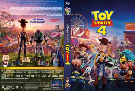 Toy Story 4 (2019) R1 Custom DVD Cover - DVDcover.Com