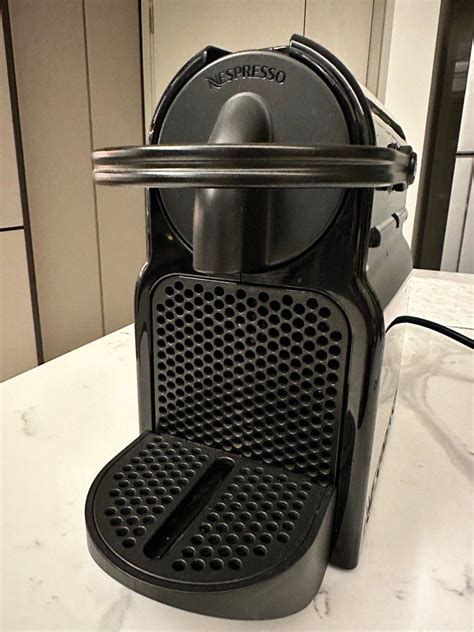 Nespresso Inissia Black Coffee Machine Tv Home Appliances Kitchen