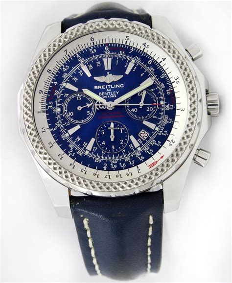 Breitling Bentley Motor Limited Edition Blue Chronograph Mm F R