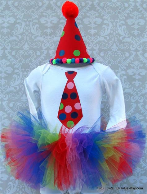 Clown Tutu, Clown Costume, Halloween Costume, Clown Birthday Outfit ...