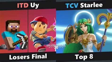 Sau Losers Final Itd Uy Ness Steve Vs Tcv Starlee Palutena