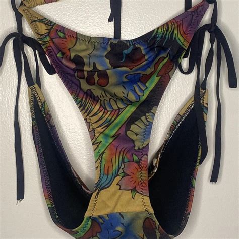 Ed Hardy Womens Multi Bikinis And Tankini Sets Depop