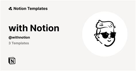 With Notion Template Creator Notion Marketplace