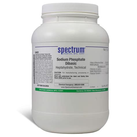 Spectrum S Kgpl Spfdb Sodium Phosphate Dibasic Heptahydrate