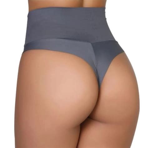 Calcinhas Modeladora Cos Alto Duplo Fio Duplo Kit Lingerie Shopee