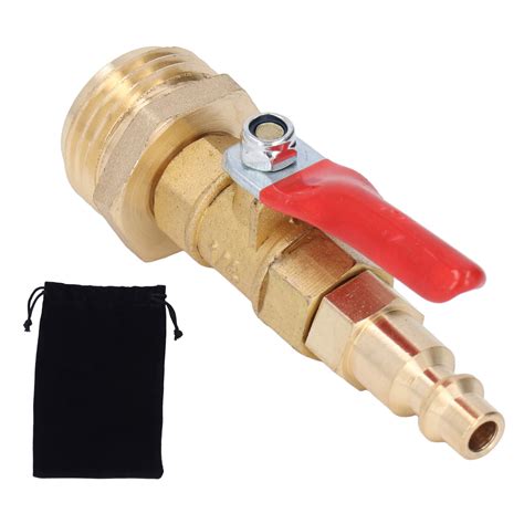 Emb Brass Winterize Blowout Adapter In Male Quick Connector In