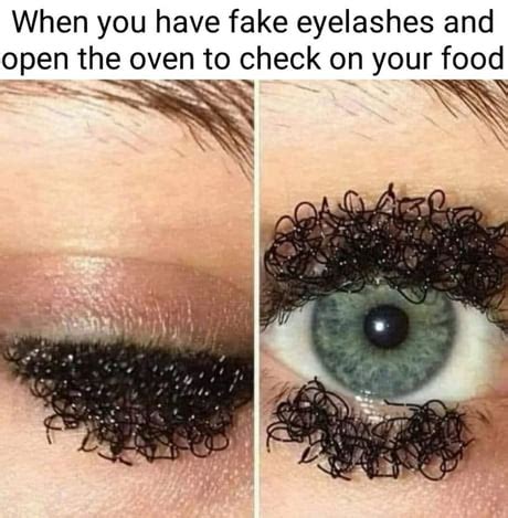 Bad Fake Eyelashes Meme