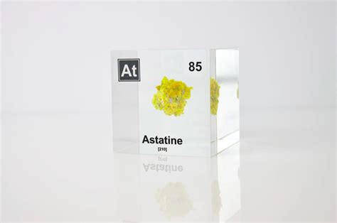 Astatine Cube Element Sample Engineered Labs