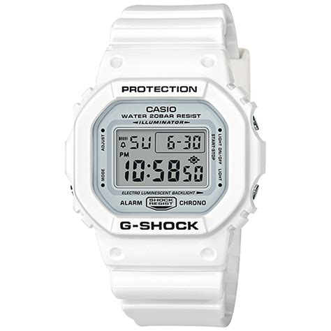 Casio G Shock Digital White Dw5600mw 7a