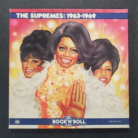 The Rock N Roll Era The Supremes 1963 1969 2xlp Vinyl Box Set Ebay