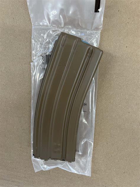 Usgi M4m16 30 Round Epm Aluminum Magazine Brown