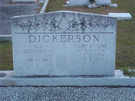 William A Dickerson Find A Grave Memorial