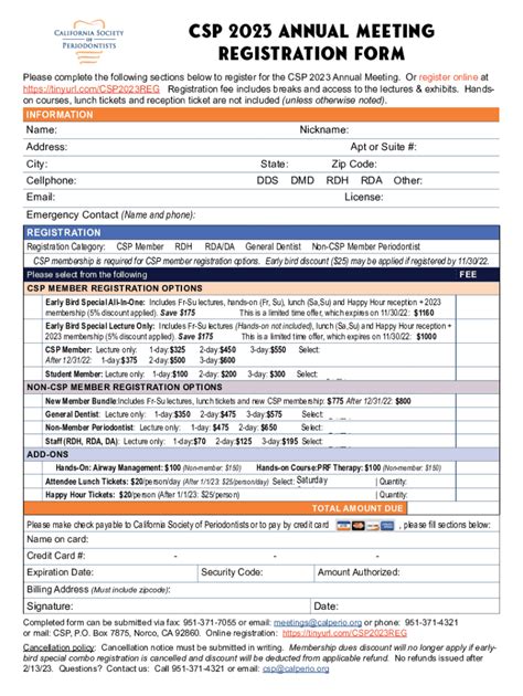 Fillable Online What Is CSP Registration And How Can It Help You Fax