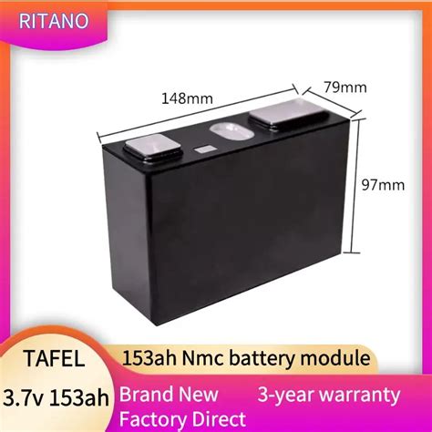 Brand New Solar Energy Storage NCM NMC 150Ah 153Ah 3 7V Battery Lithium