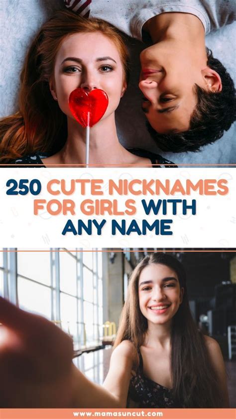 250 Cute Nicknames For Girls For Any Name | Nicknames for girls, Cute ...