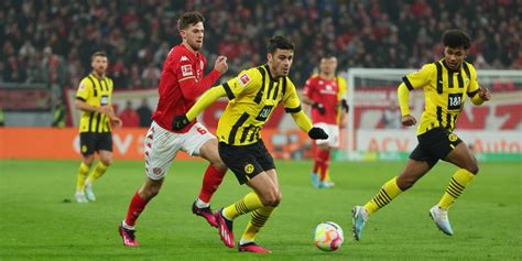 Reyna trifft BVB fährt in Mainz Last Minute Sieg ein Bundesliga