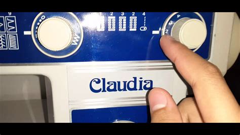 M Quina De Costura Vigorelli Robot Claudia Youtube