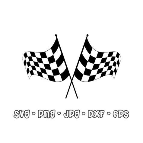 Checkered Finish Line Clipart