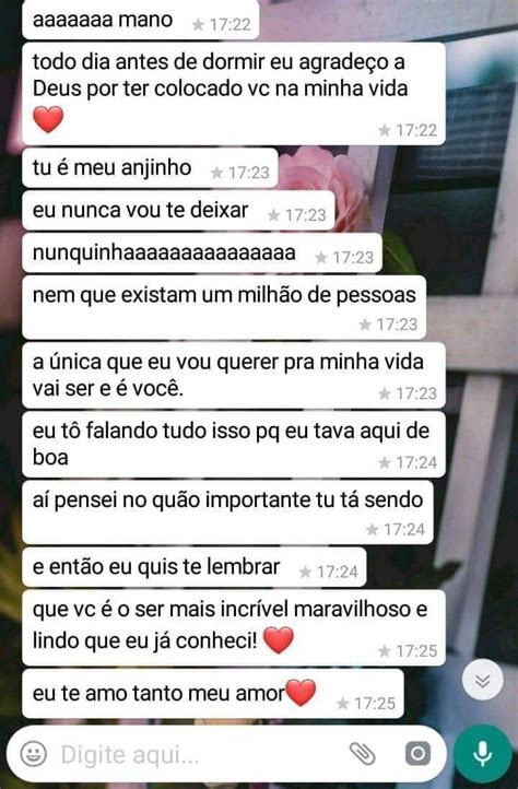 Conversa Romântica Mensagem De Amor Para Namorado Mensagens De Amor Tumblr Texto De Amor