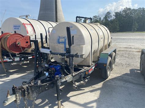 2012 Wylie And Son 1000 Gallon Water Tank Trailer