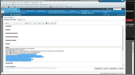 Cerner Radiology Training Series Powerchart Procedure Notes And