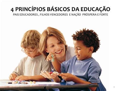 4 Principios Básicos Da Educação