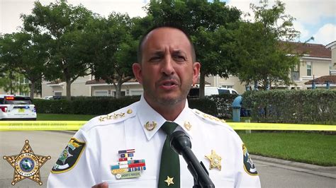 Sheriff Carmine Marceno Announces It Ended In Lee County Youtube