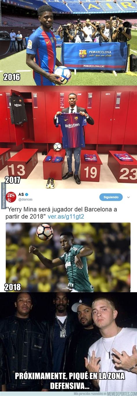 Memedeportes La Defensa Del Barça Comienza A Parecerse A Una Cárcel