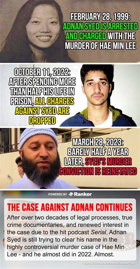 weird  complete timeline   case  adnan syed facebook